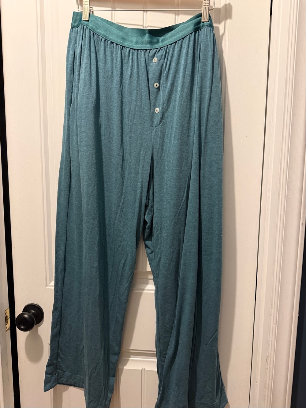 Anthropologie Relaxed Lounge Pants in Teal